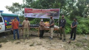 Bhayangkara Jeep Community Inhu, Kembali Jajaki dan Salurkan Bantuan Covid-19