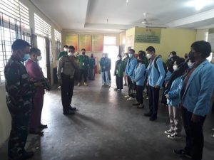 Lurah Wonorejo dan Babinsa Resmi Buka KKN UNRI,UNAND dan UNDIP di Kelurahan Wonorejo 