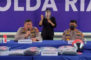 Beraksi 97 Kali, 9 Komplotan Jambret Digulung Polda Riau