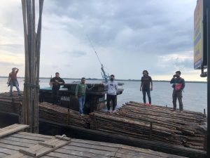 Penangkapan TP Illegal Logging Diperairan Merbau, 3.200 Batang Kayu Bakau Diamankan